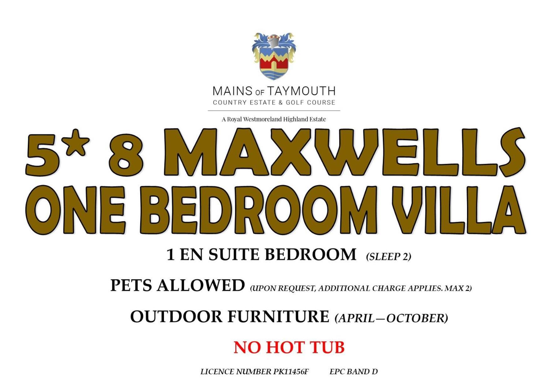 Mains Of Taymouth Country Estate 5* Maxwell Villas Kenmore  Extérieur photo